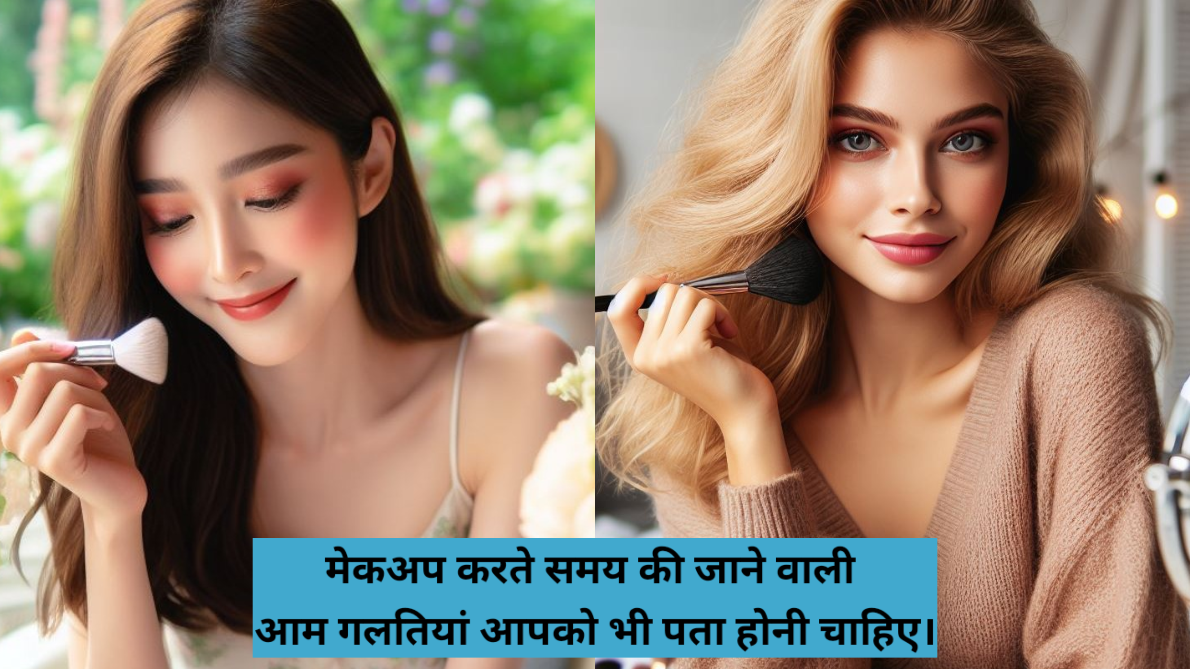 Makeup : मेकअप की दुनिया में सावधानी : महिलाओं द्वारा की जाने वाली आम गलतियां आपको भी पता होनी चाहिए।