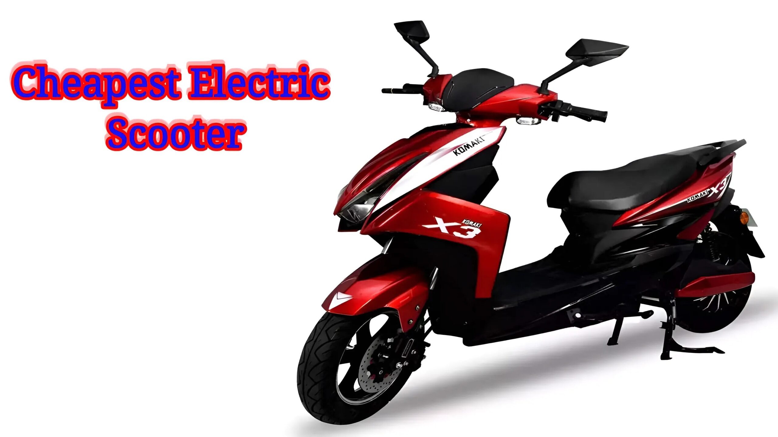 Cheapest Electric Scooter : सिर्फ 50000 रुपये में लॉन्च हुआ इलेक्ट्रिक स्कूटर; 100 किलोमीटर की रेंज देता है